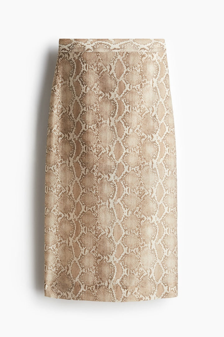 H&M Lyocell-Blend Pencil Skirt