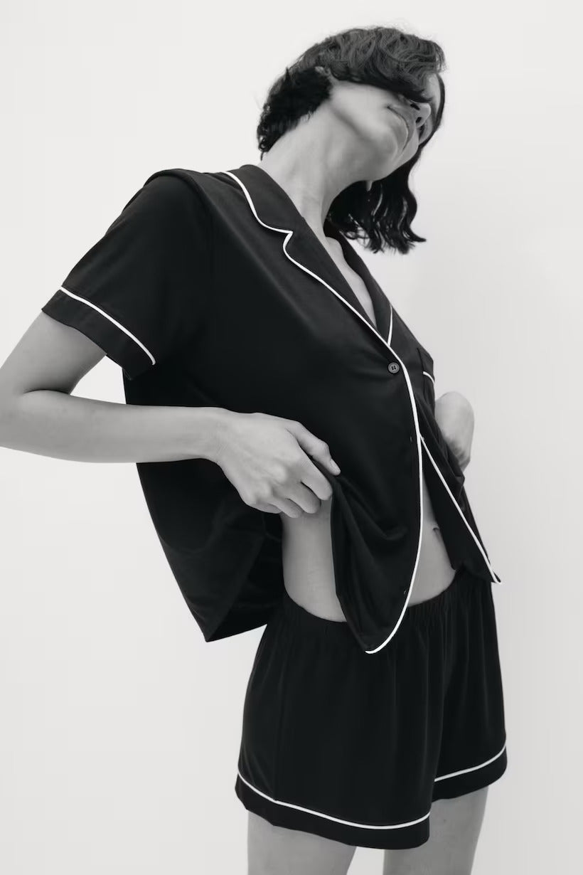 H&M Pajama Shirt and Shorts