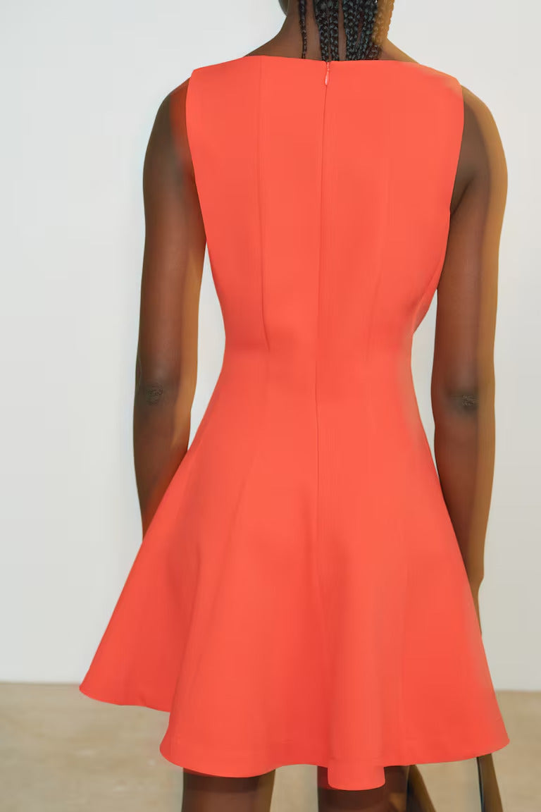 H&M Dress with Flared Skirt