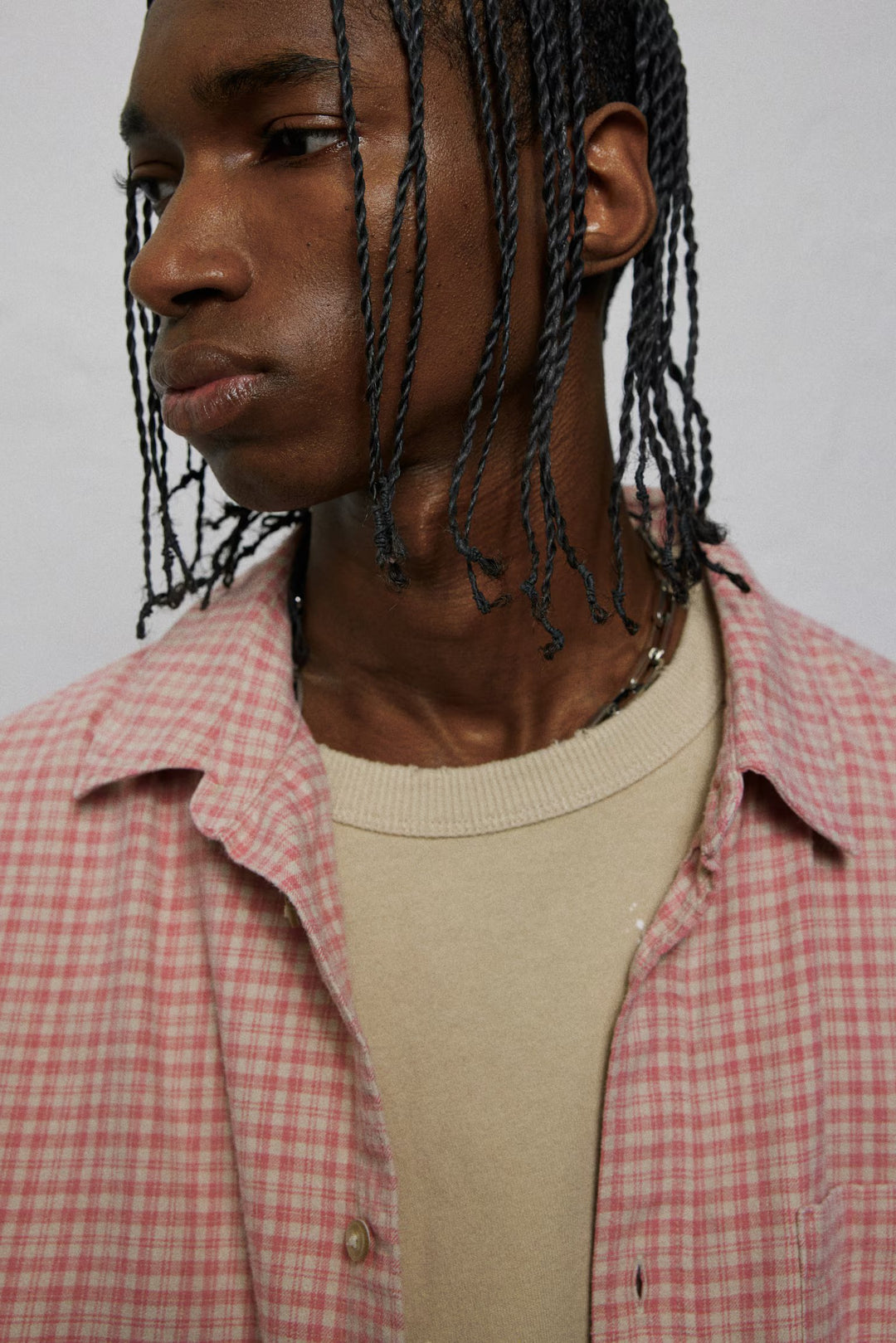 H&M Loose-Fit Flannel Shirt