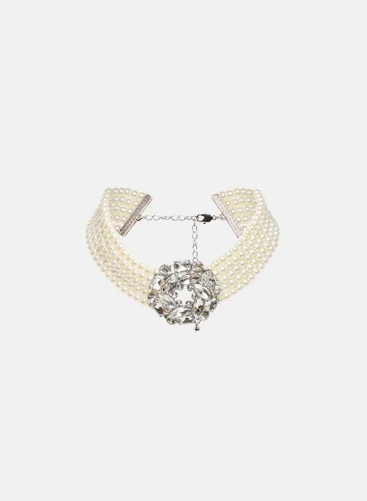 Laura Pearl Choker Necklace