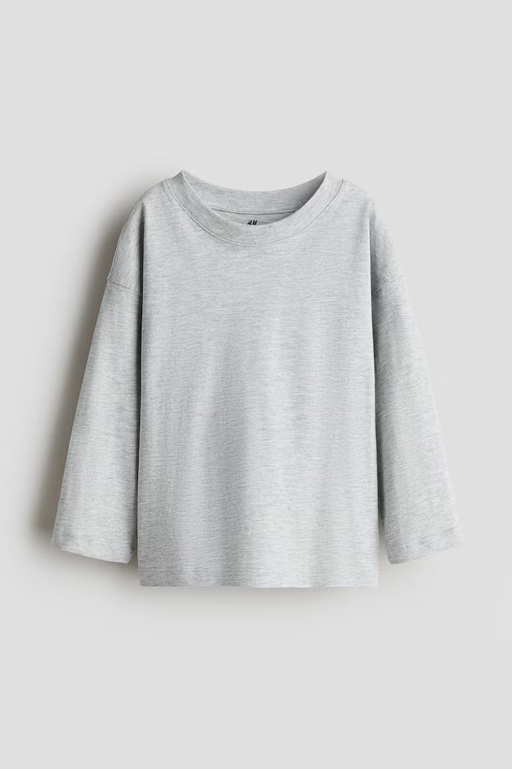 H&M Long-Sleeved Cotton T-Shirt