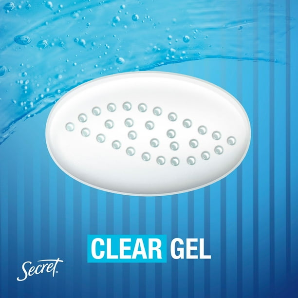 Secret Outlast Sweat & Odor Clear Gel Women's Antiperspirant Deodorant, Completely Clean Scent, 73 grams