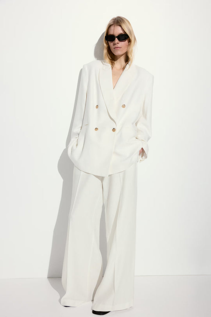 H&M Linen-Blend Blazer