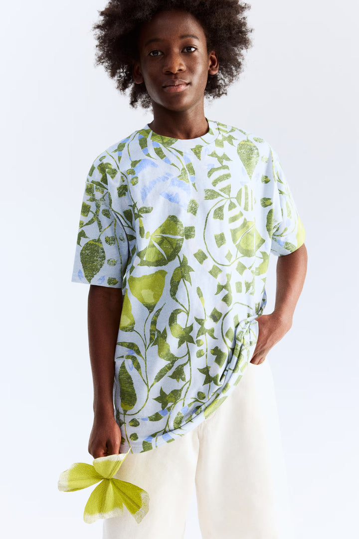 H&M Printed Cotton T-Shirt