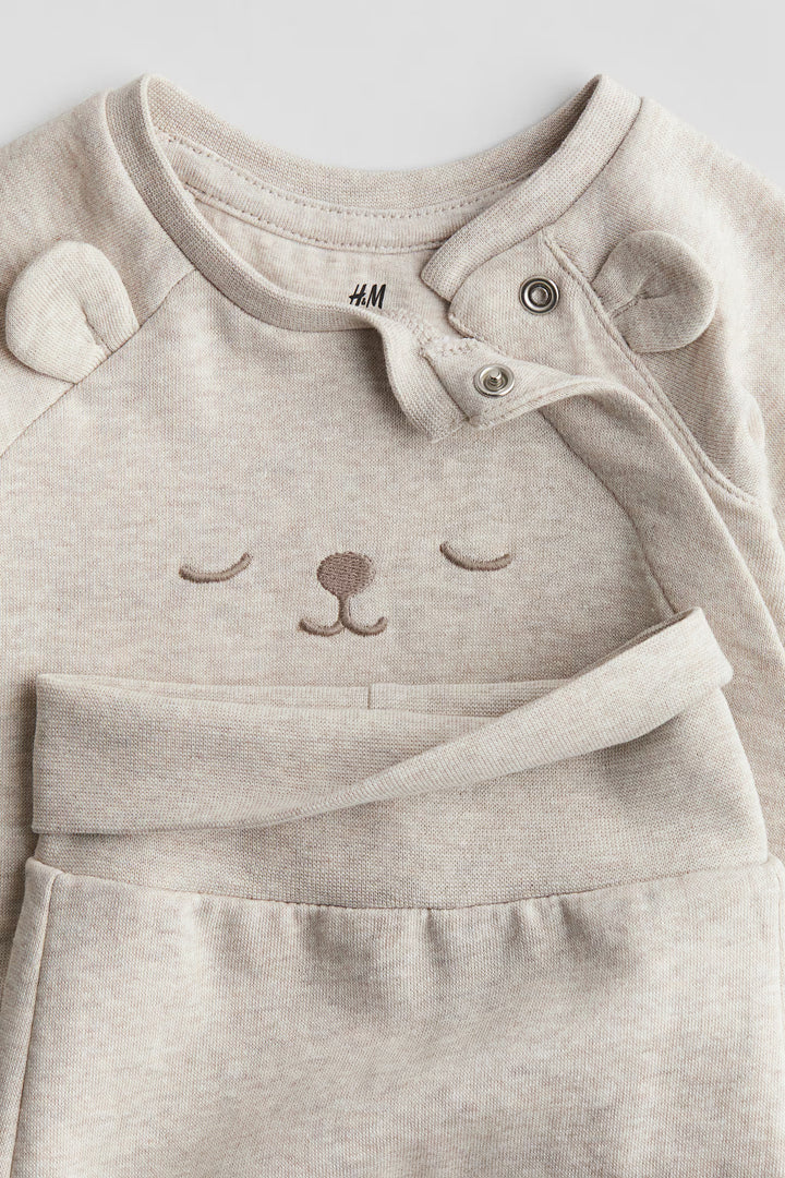 H&M 2-piece Cotton Sweatsuit