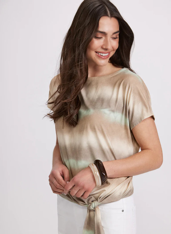 LAURA Tie-Dye Print T-Shirt