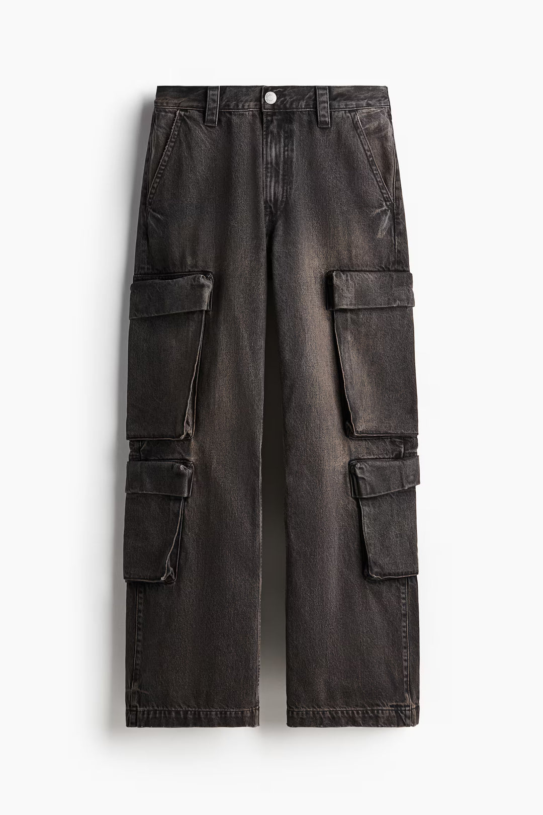 H&M Bootcut Loose Cargo Jeans