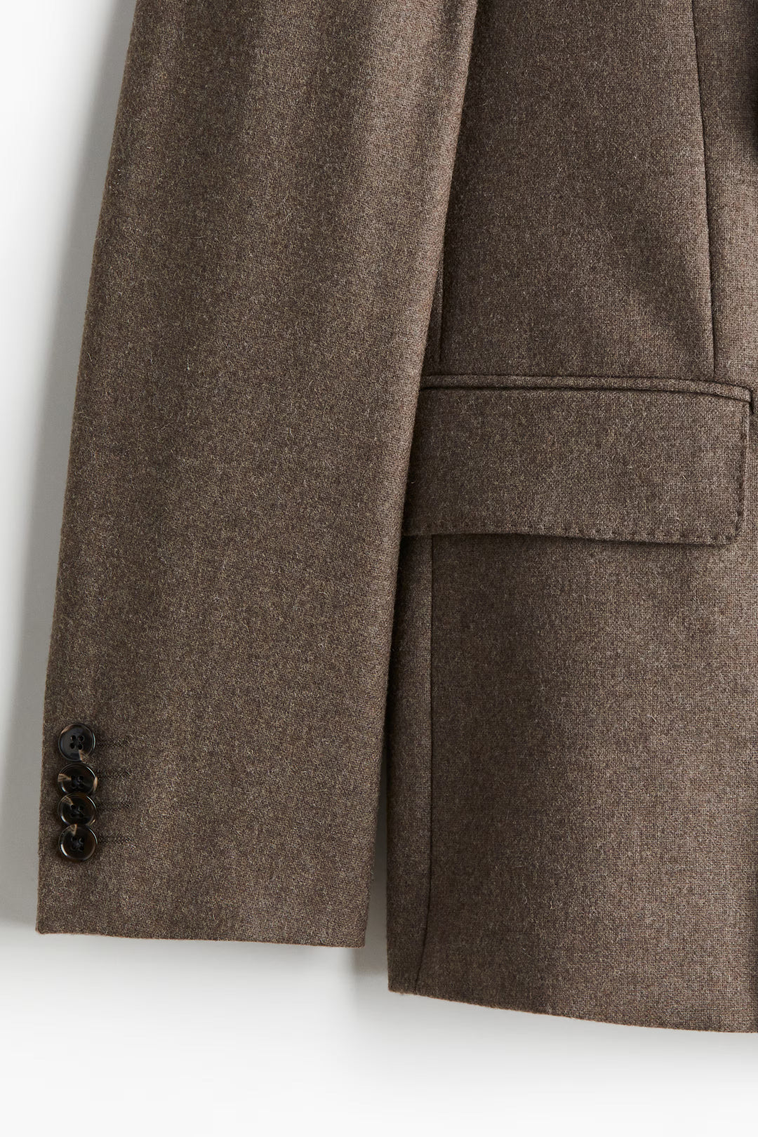 H&M Regular Fit Wool-Blend Jacket