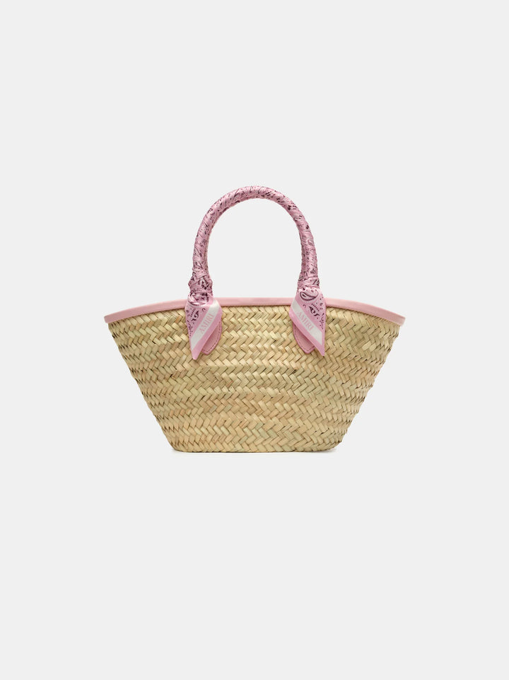 AMIRI  WOMEN'S MA RAFFIA MICRO TOTE