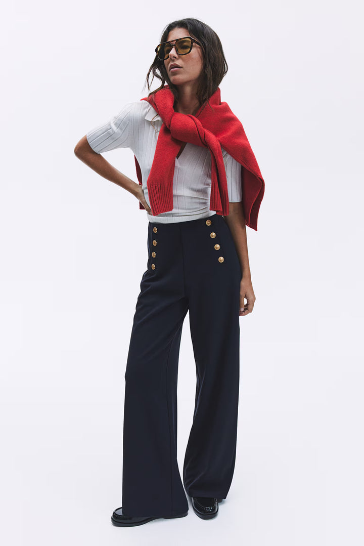 H&M Button-front Pants