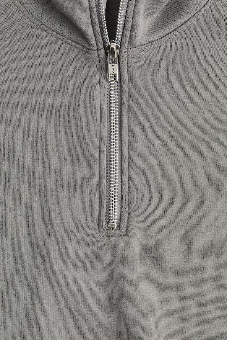 H&M HALF-ZIP SWEATSHIRT