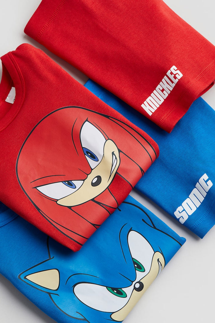H&M 2-pack Snug Fit Printed Pajamas