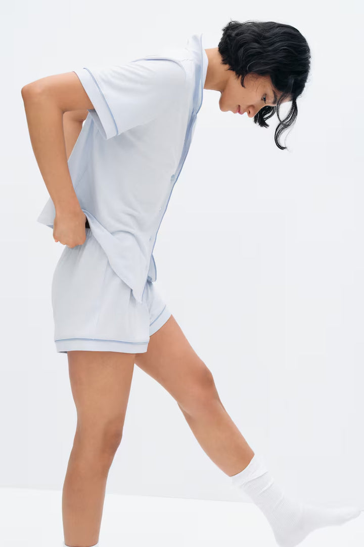 H&M Pajama Shirt and Shorts