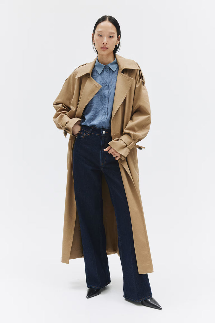 H&M Textured-weave Shirt