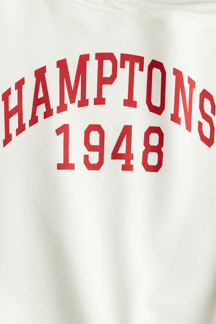 H&M Oversized One-Shoulder Sweatshirt