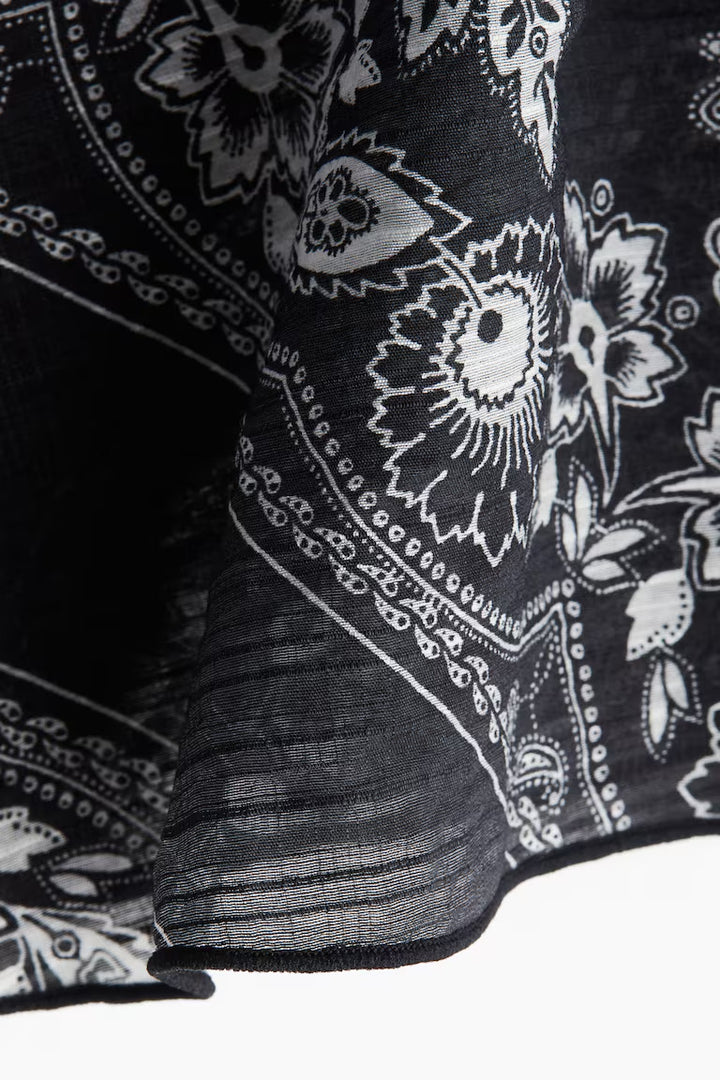 H&M TIE-DETAIL BEACH SKIRT