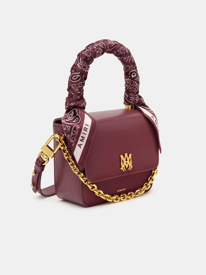 AMIRI WOMEN'S MICRO MA BAG WITH CHAIN HANDLE