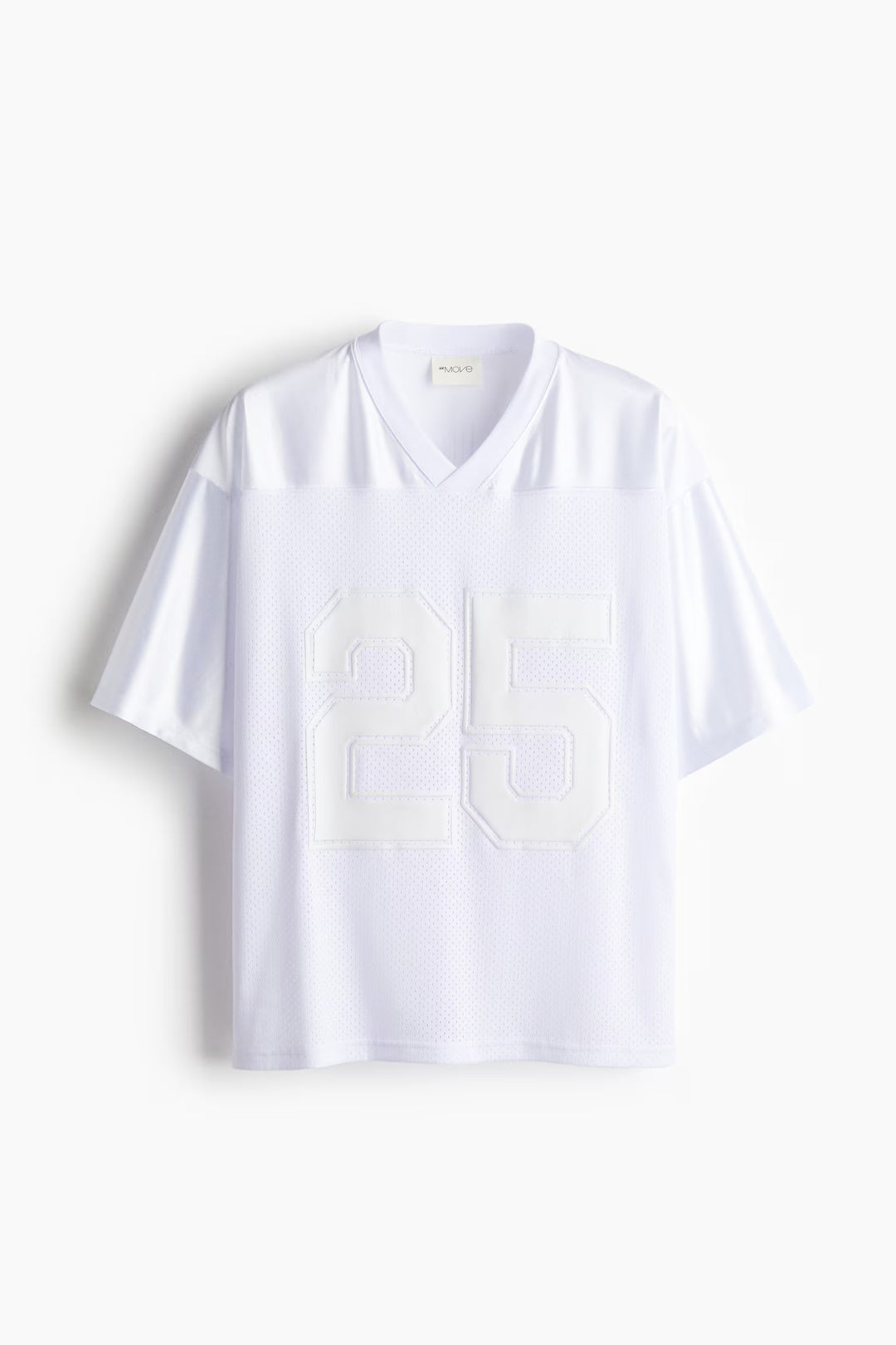 H&M Loose-Fit Printed Sports Shirt with DryMove™