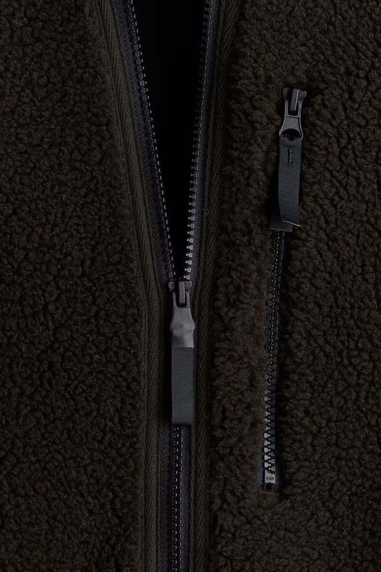 H&M Regular Fit Fleece Activewear Jacket