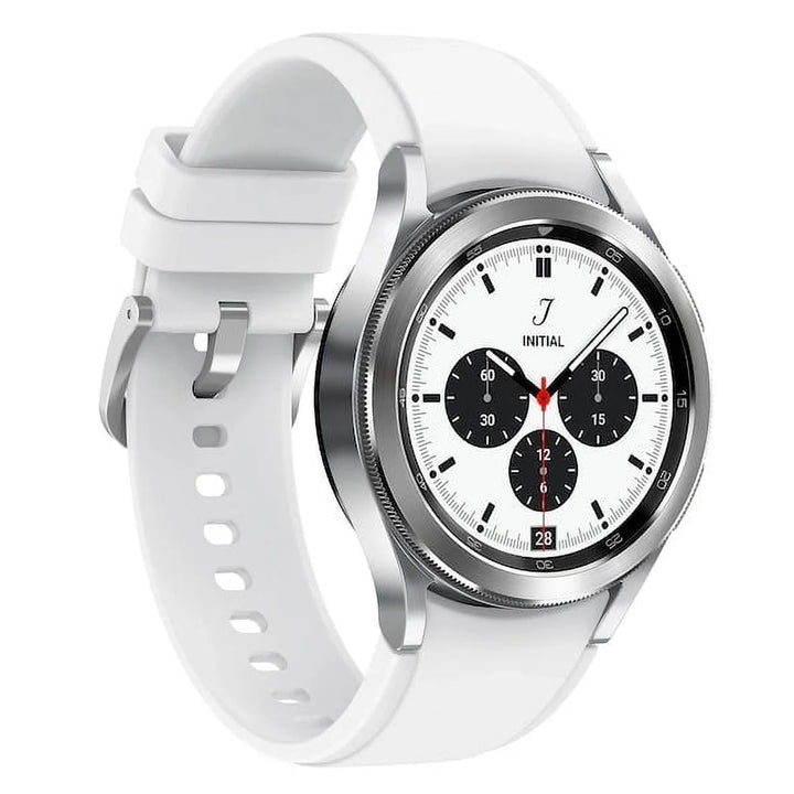 Samsung Galaxy Watch4 Classic 42mm Smart Watch w/ Bluetooth, Stainless Steel, Silver