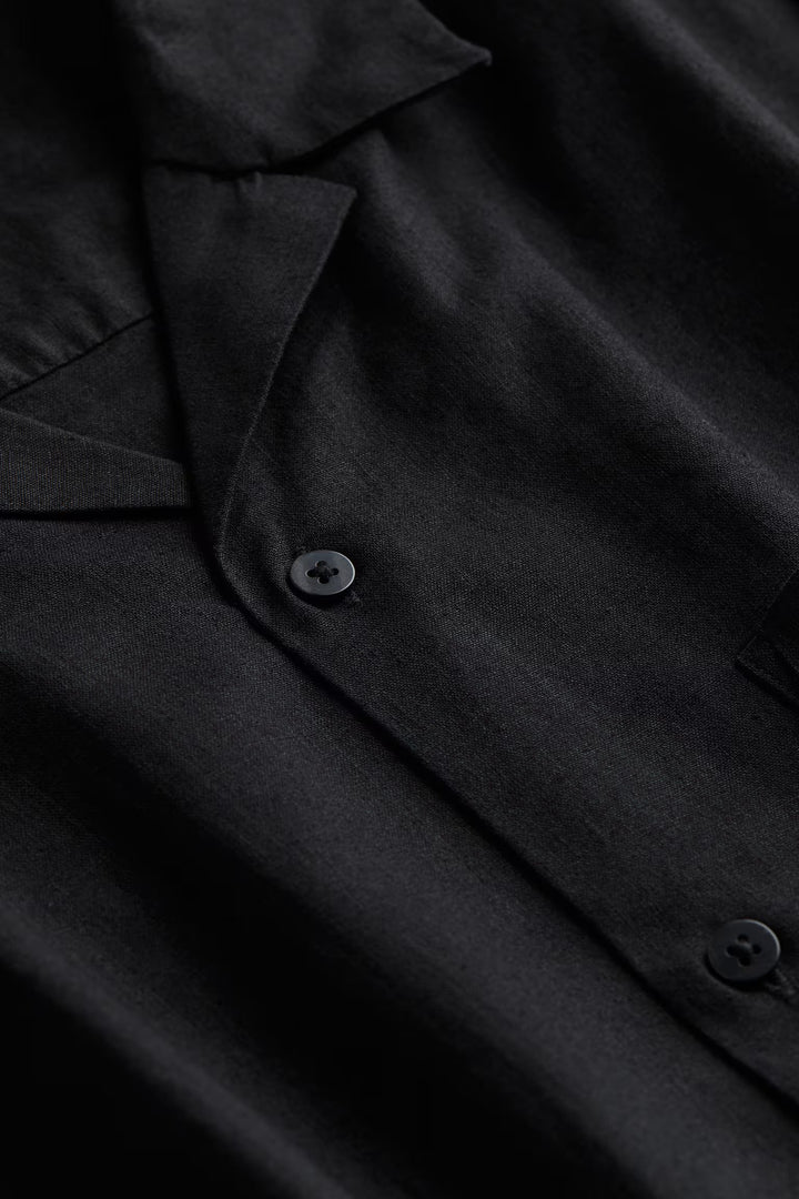 H&M Regular Fit Linen-blend Shirt