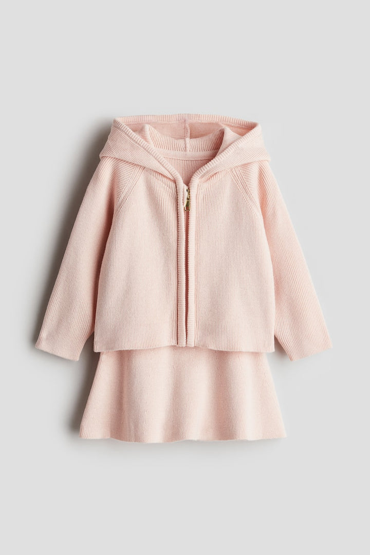 H&M 2-piece Cardigan and Skirt Set