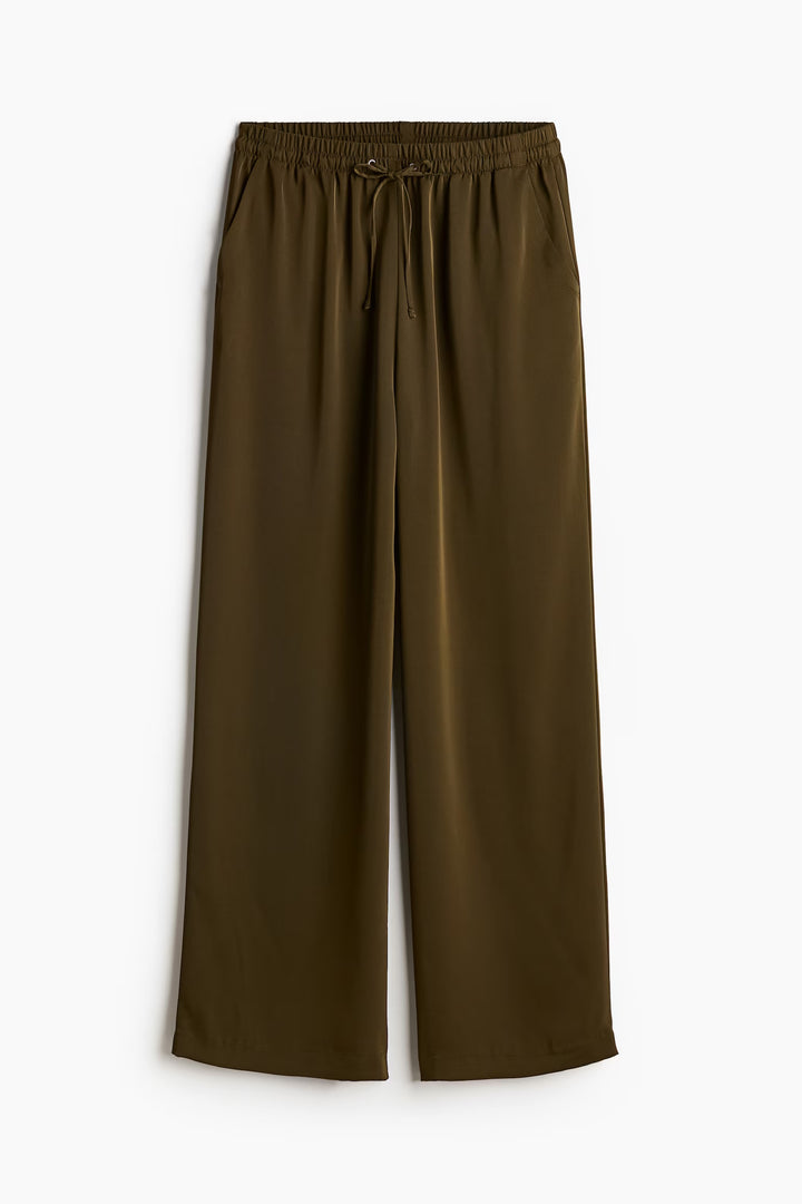 H&M Wide-cut Pull-on Pants