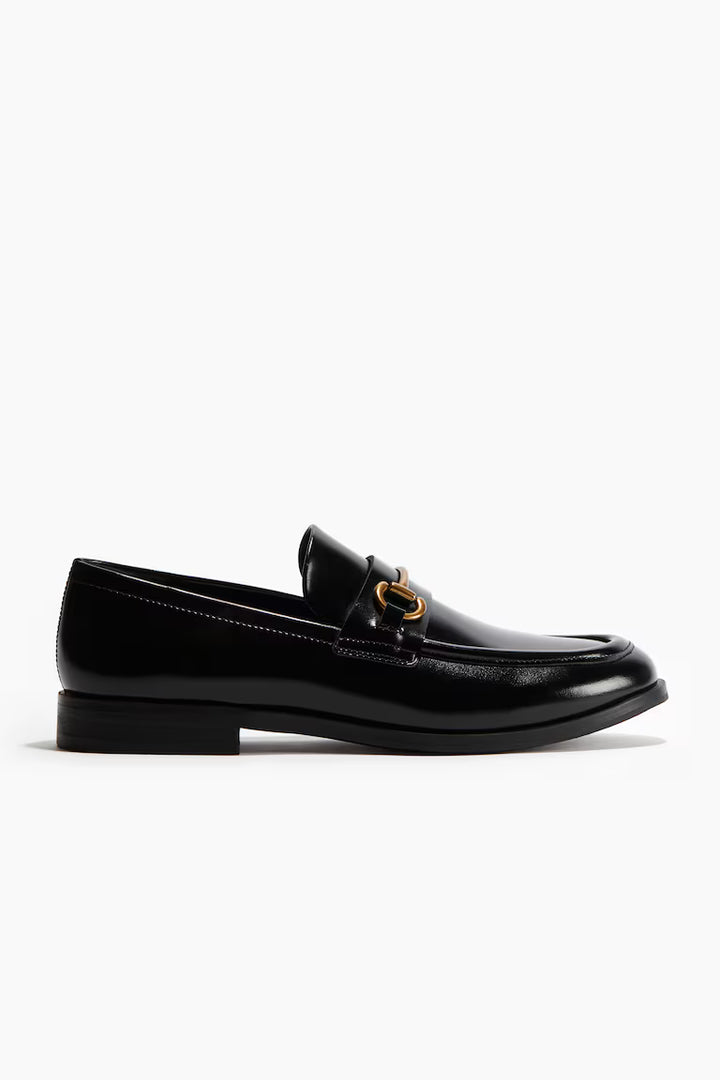 H&M Loafers with Metal Buckle
