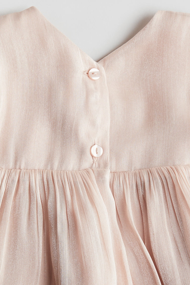 H&M Bow-Detail Organza Dress
