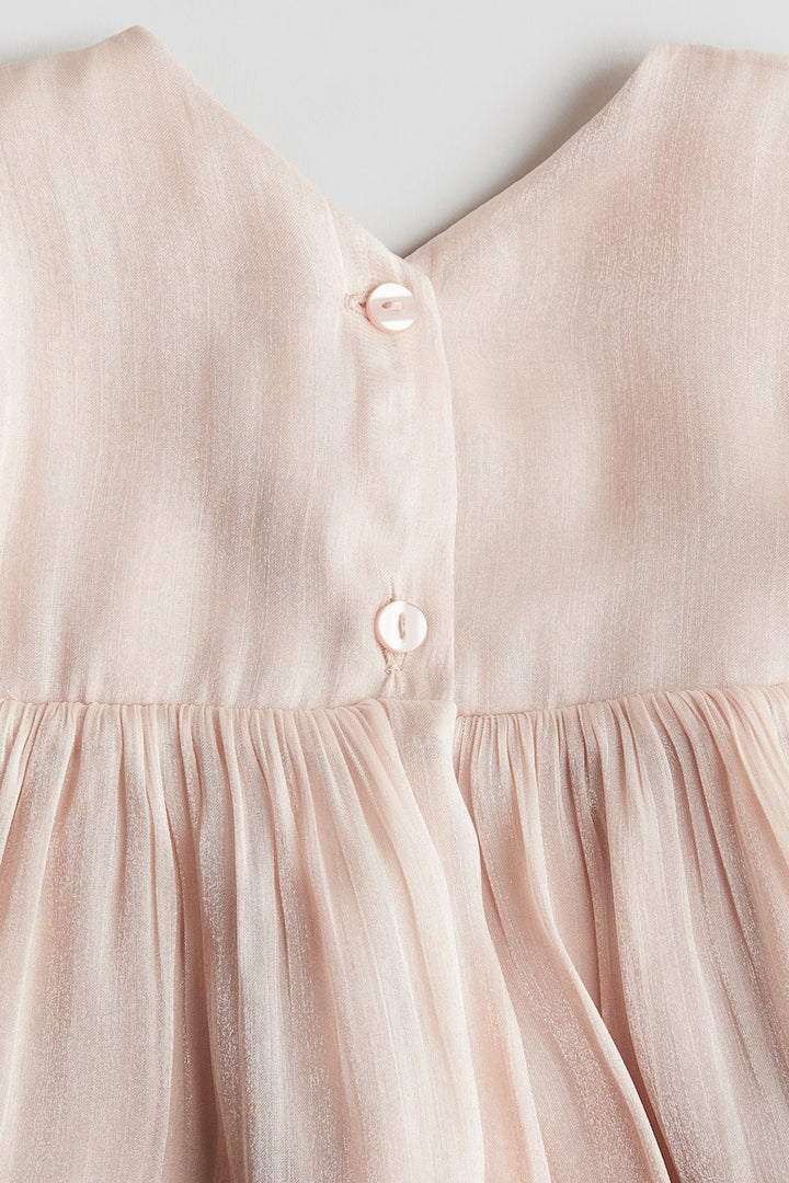 H&M Bow-Detail Organza Dress