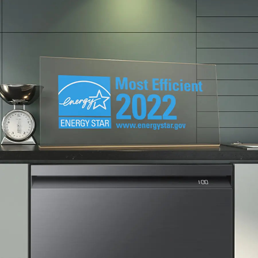 Samsung - 24" AutoRelease Dry Smart Built-In Stainless Steel Tub Dishwasher with 3rd Rack, StormWash+, 42 dBA - Black Stainless Steel