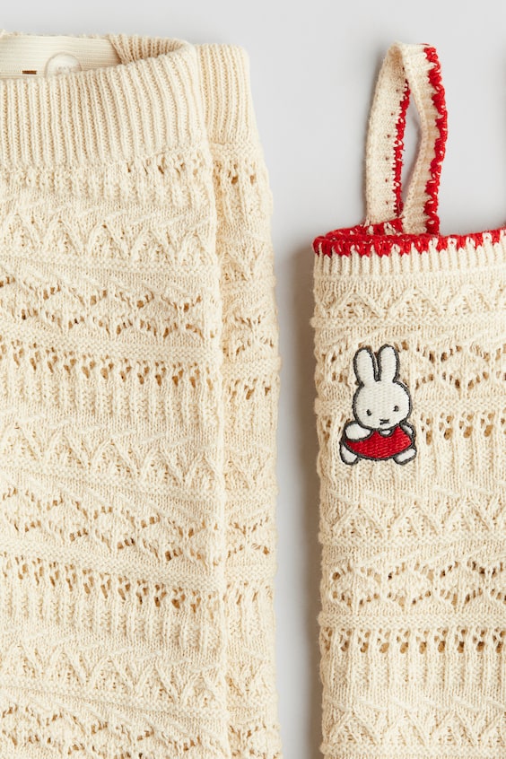 H&M 2-Piece Crochet-Look Set