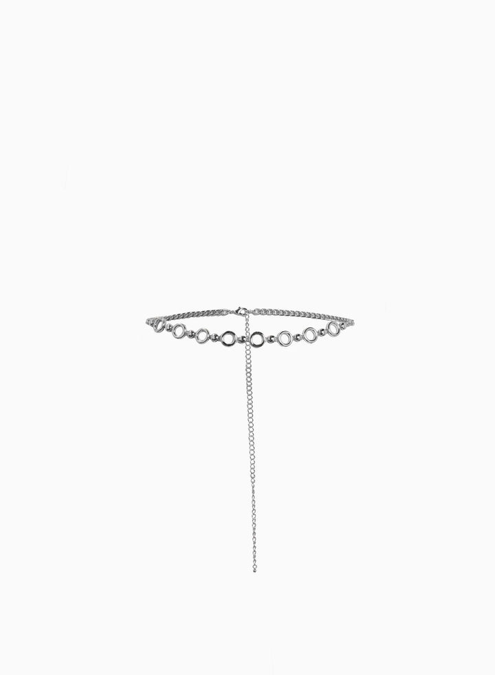 Laura Chain Belt With Circular Inserts