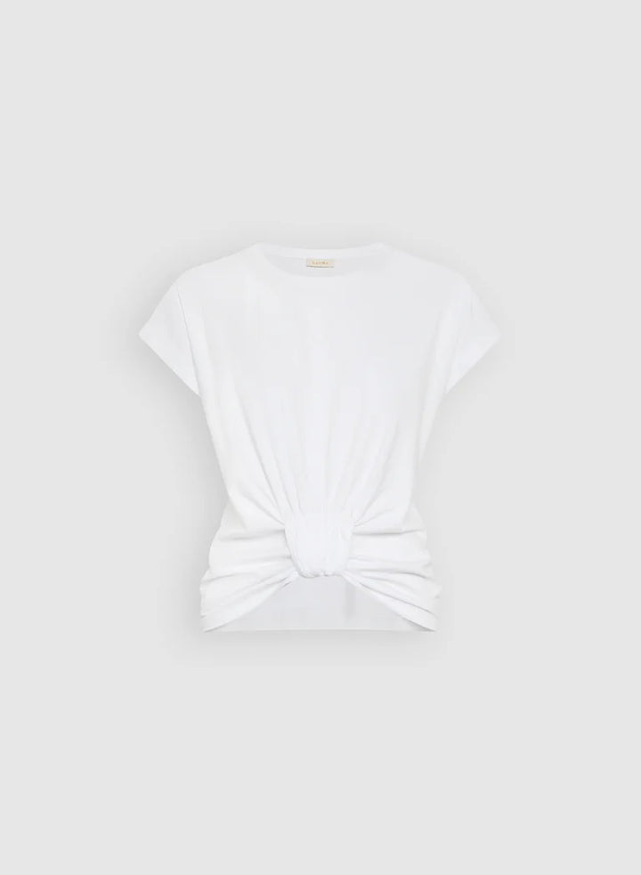 LAURA Knotted Hem T-Shirt