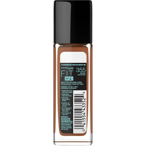 Maybelline New York Fit Me®, Matte + Poreless Liquid Foundation, Fit Me Matte + Poreless Foundation