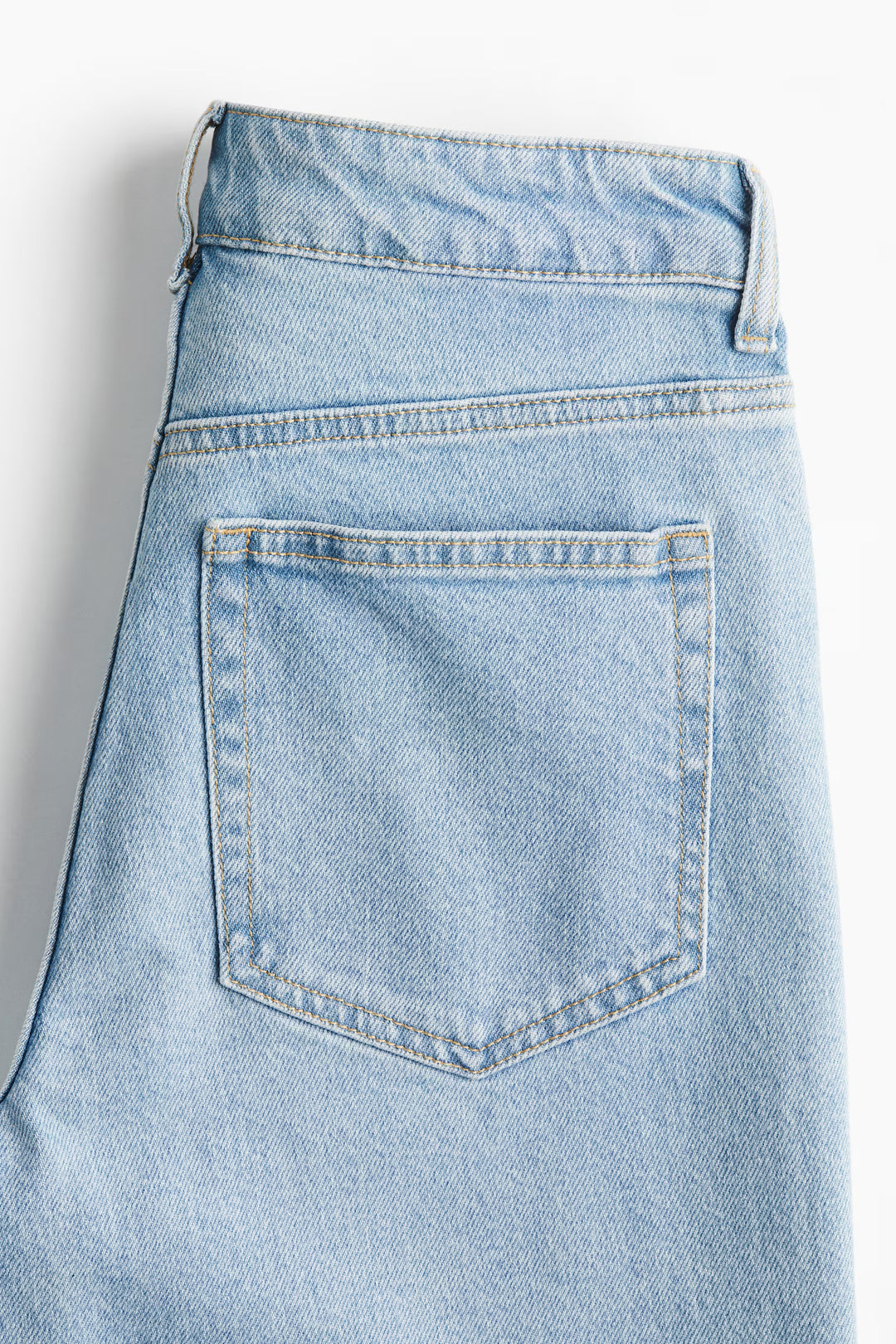 H&M High Rise Slim Straight Ankle Jeans