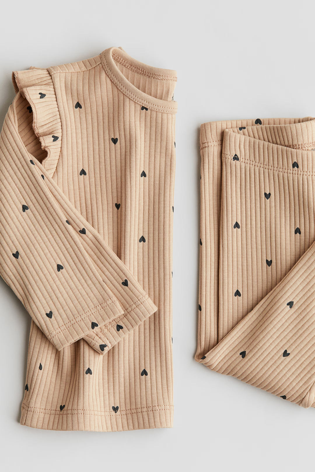 H&M Ribbed Cotton Set
