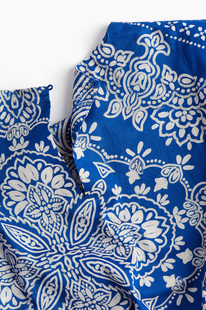 H&M Defined-shoulder Blouse