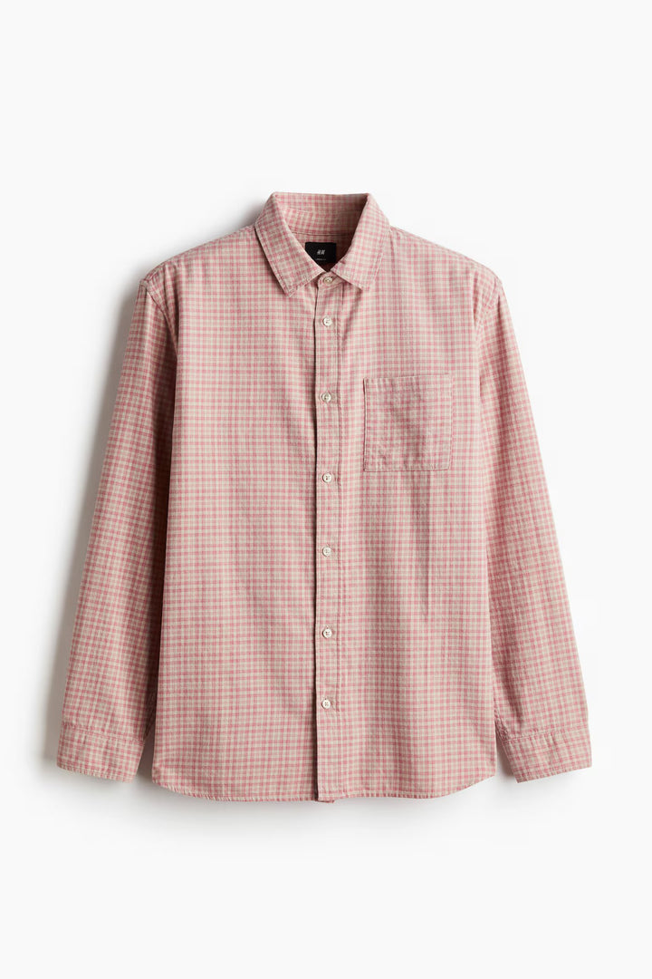 H&M Loose-Fit Flannel Shirt