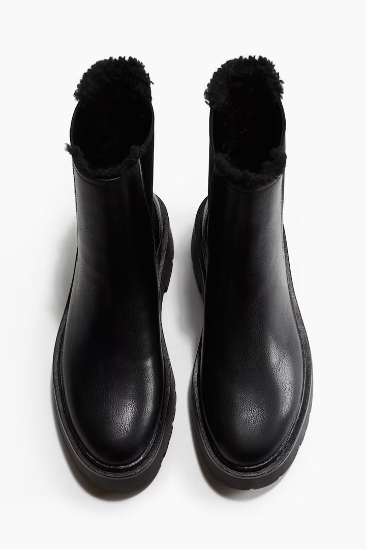H&M Warm-Lined Chelsea Boots