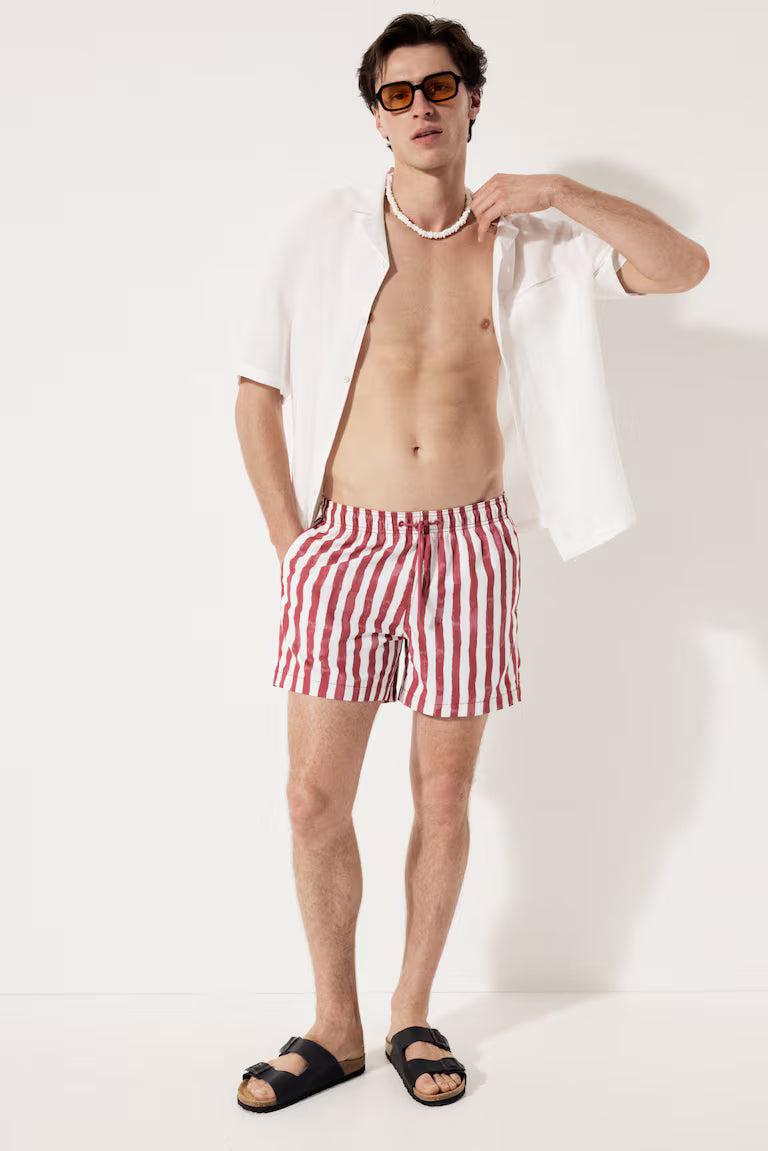 H&M Patterned Swim Shorts