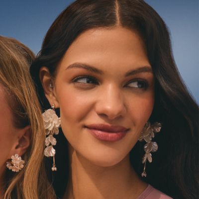 ALDO Chicfloral Chandelier earrings