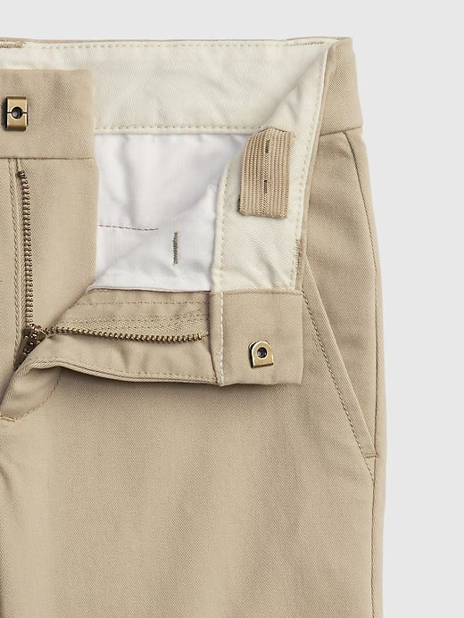 Gap Kids Uniform Straight-Fit Stretch Khakis