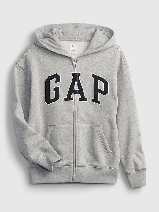 Gap Kids Vintage Soft Logo Zip Hoodie