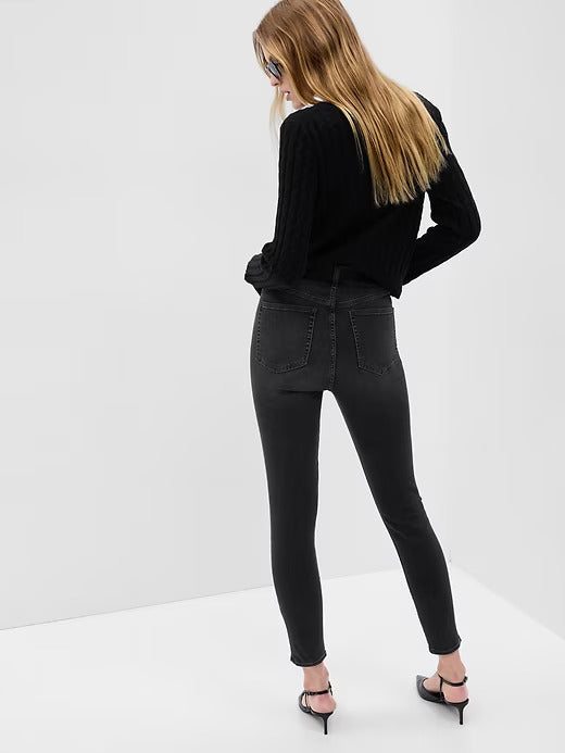 Gap Sky High Rise True Skinny Jeans