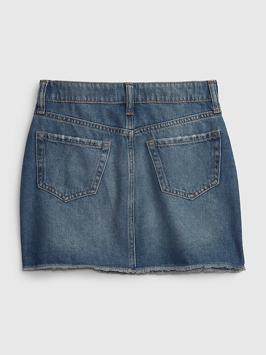 Gap Kids High Rise Denim Skirt