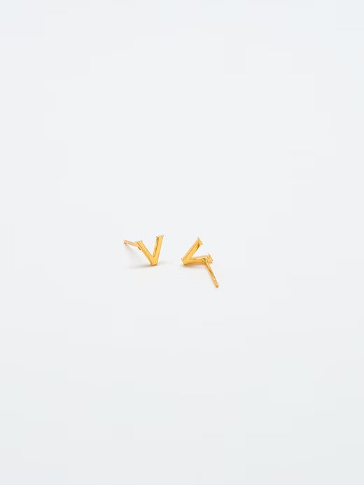 Gap Gold Initial Earrings