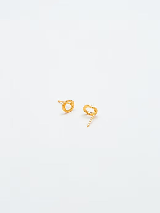 Gap Gold Initial Earrings