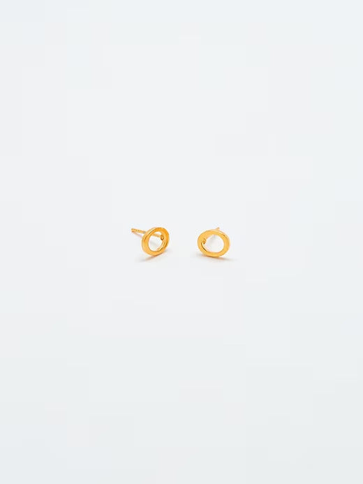 Gap Gold Initial Earrings